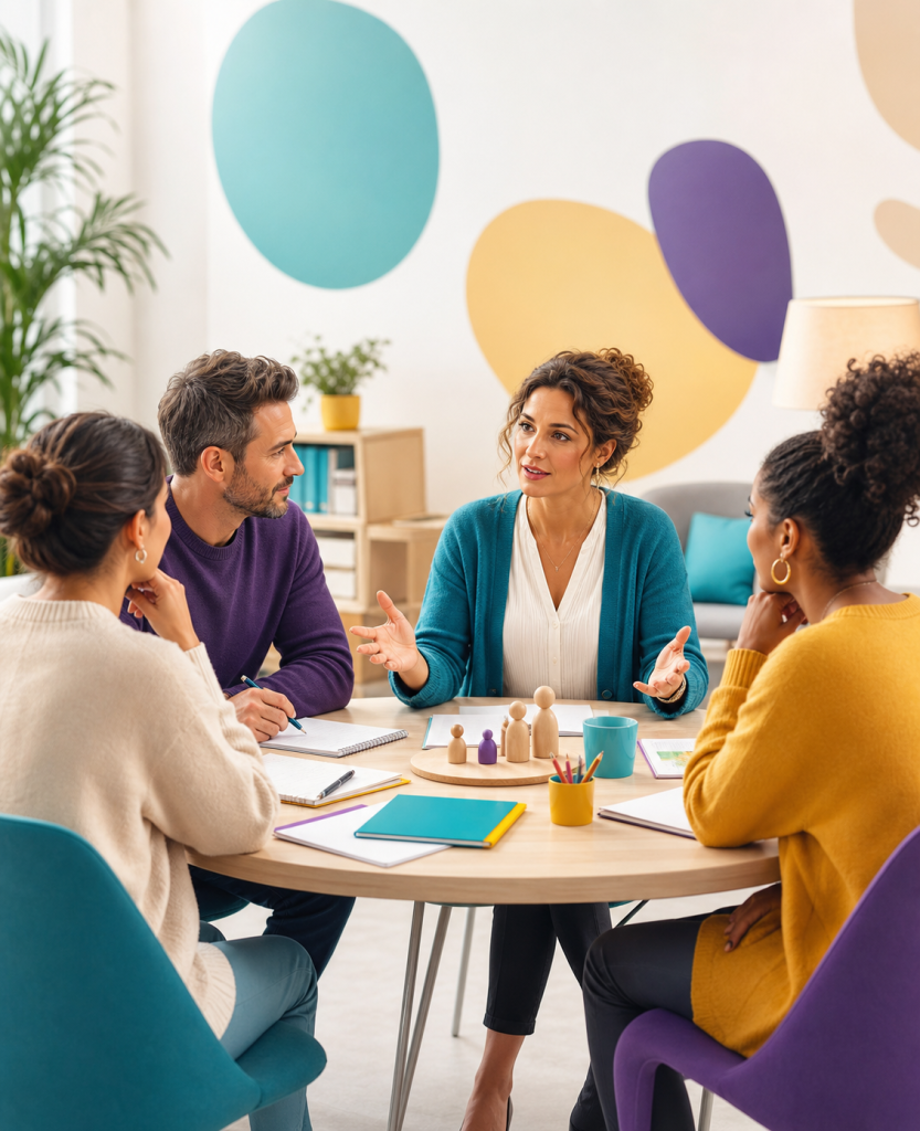 Atelier avec des professionnels de l'accompagnement éducatif
